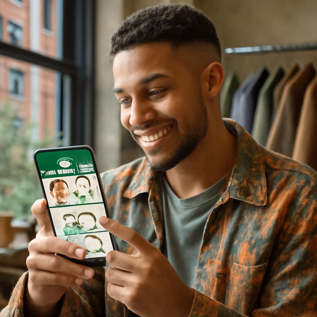 aplicativo amizade para amantes de moda circular