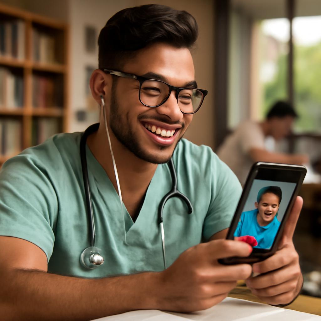 aplicativo amizade para estudantes de medicina
