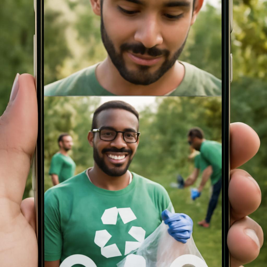 aplicativo amizade para voluntários ecológicos
