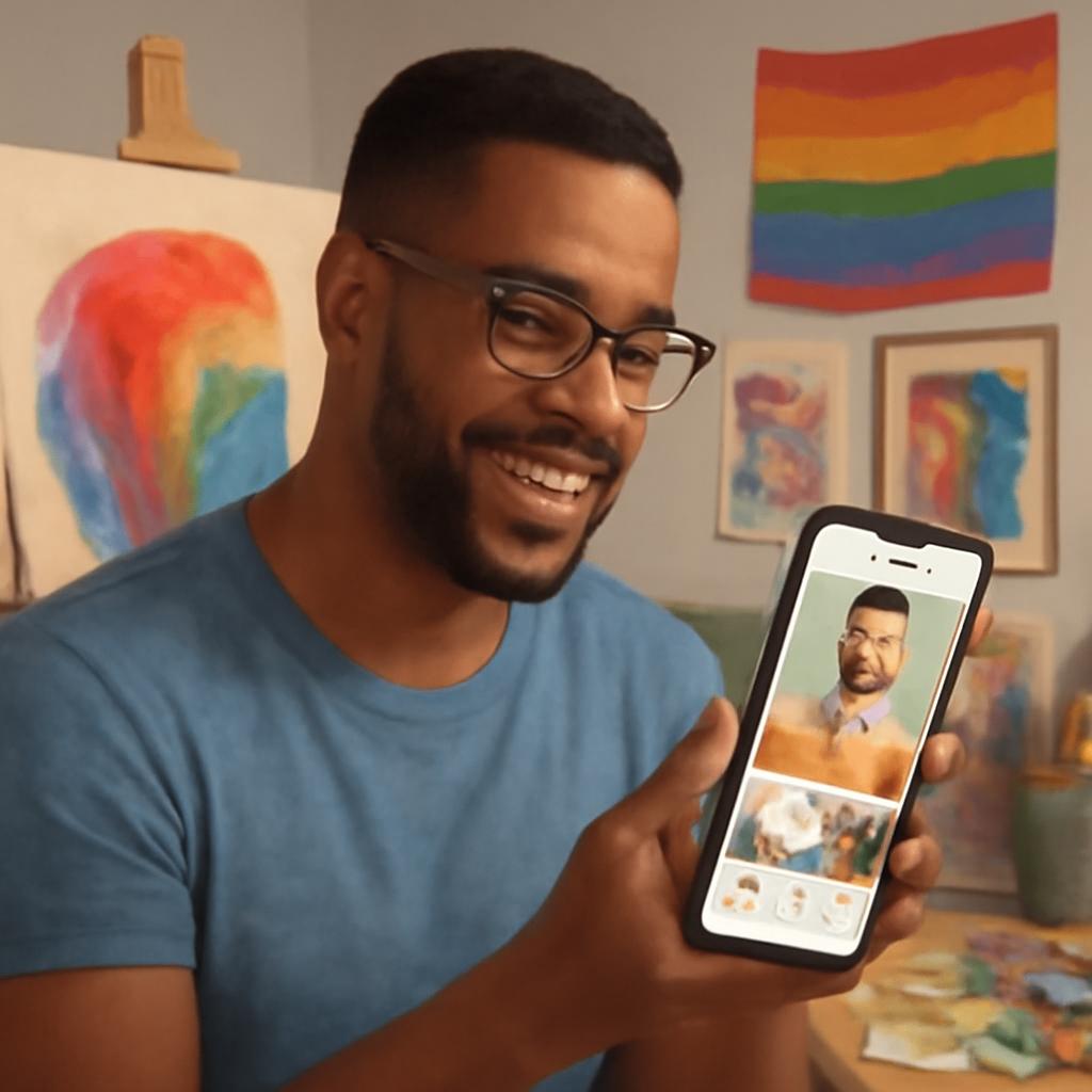 aplicativo amizade para hobby artístico