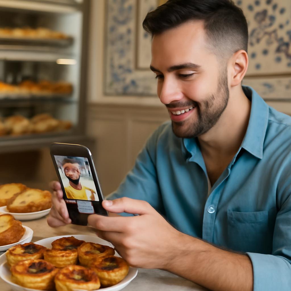aplicativo amizade para degustadores de doces portugueses
