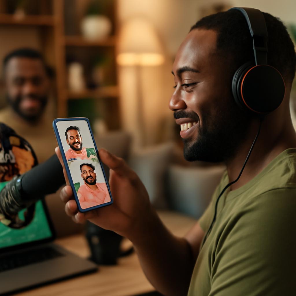 aplicativo amizade para criadores de podcasts