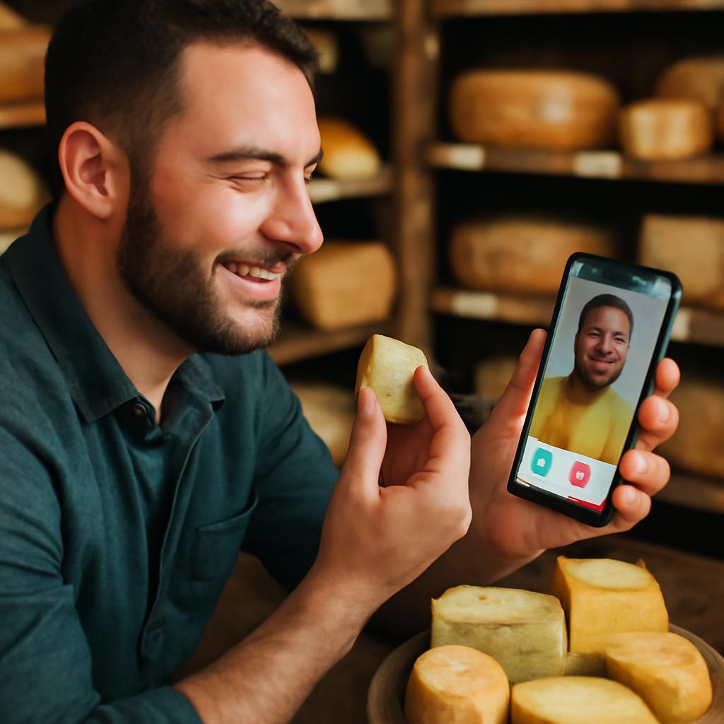 aplicativo amizade para degustadores de queijo artesanal