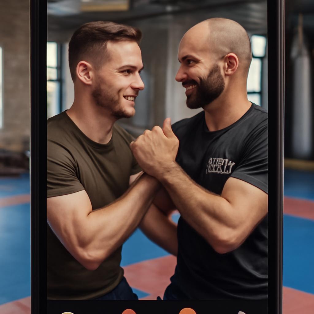 aplicativo amizade para praticantes de krav maga