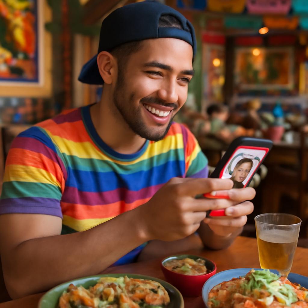 aplicativo amizade para degustadores de comida mexicana