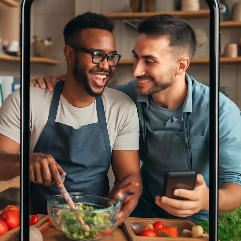 aplicativo amizade para programas de culinária