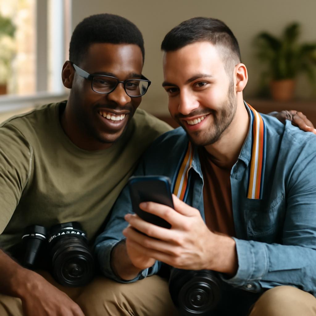 aplicativo amizade para fotógrafos amadores