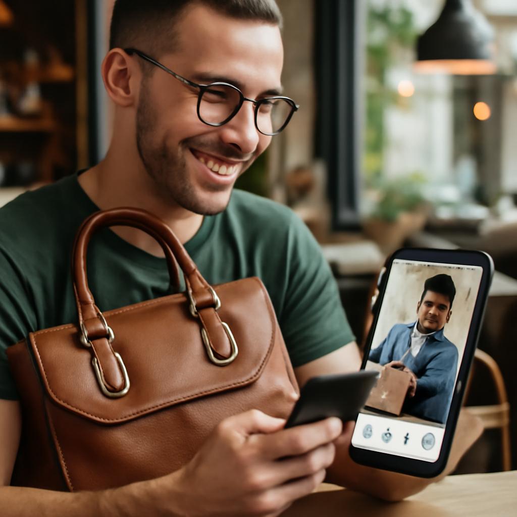 aplicativo amizade para designers de bolsas