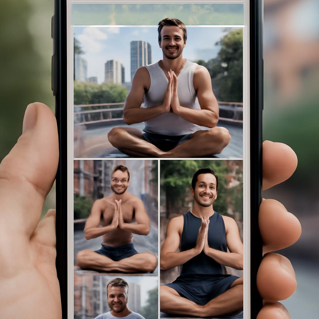 aplicativo amizade para praticantes de yoga urbana