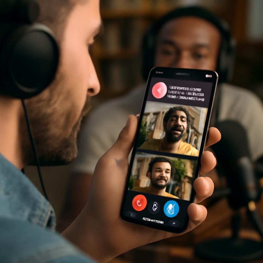 aplicativo amizade para produtores de podcasts