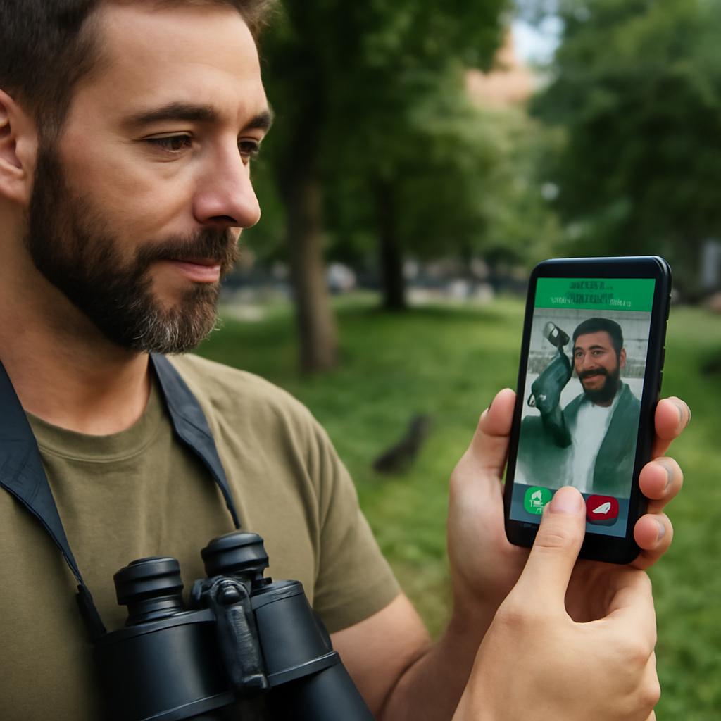aplicativo amizade para praticantes de birdwatching urbano