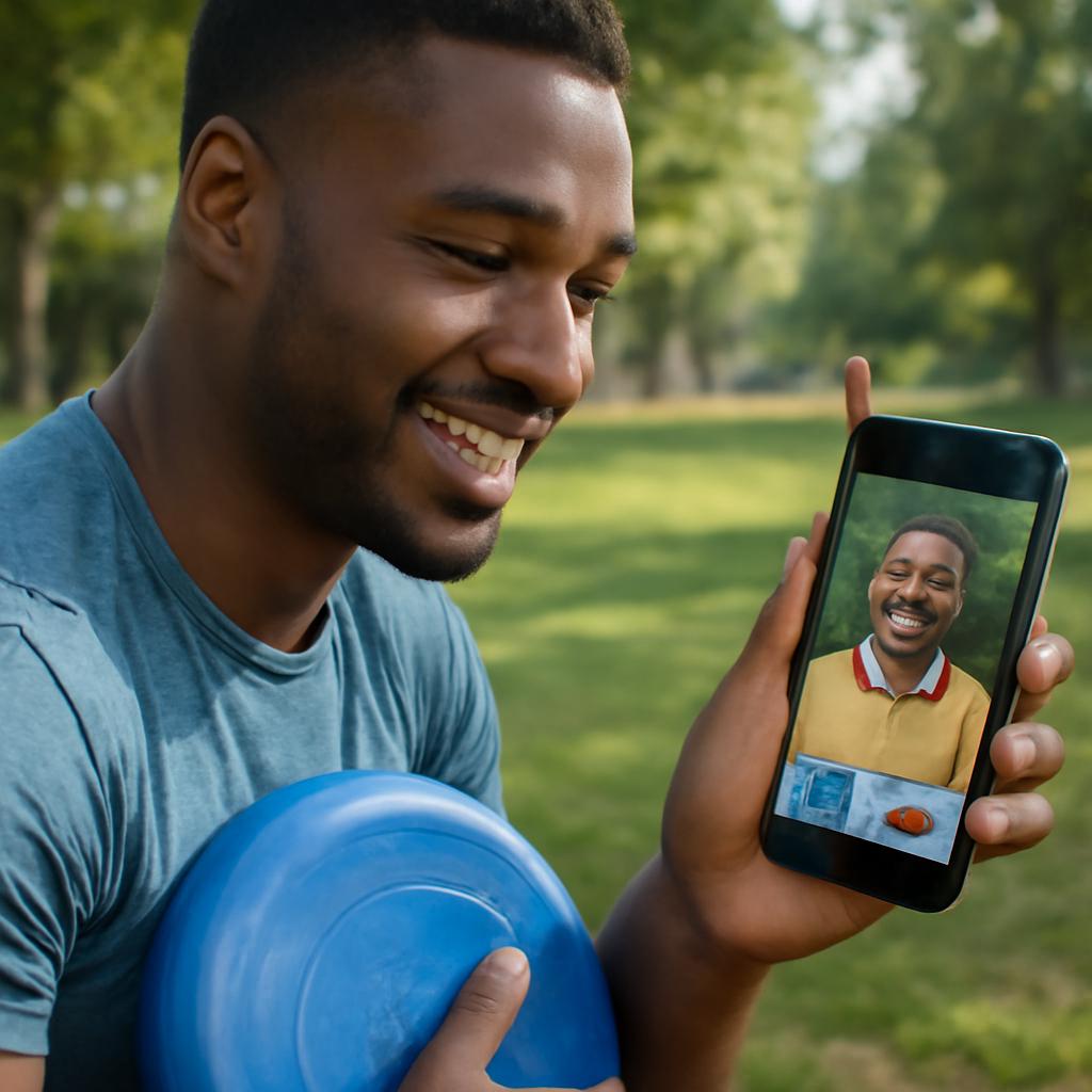 aplicativo amizade para praticantes de frisbee
