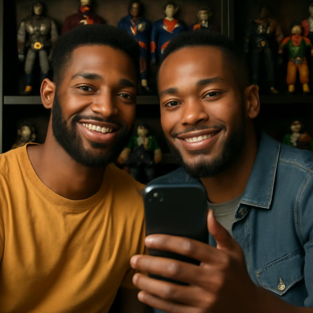 aplicativo amizade para colecionadores de action figures