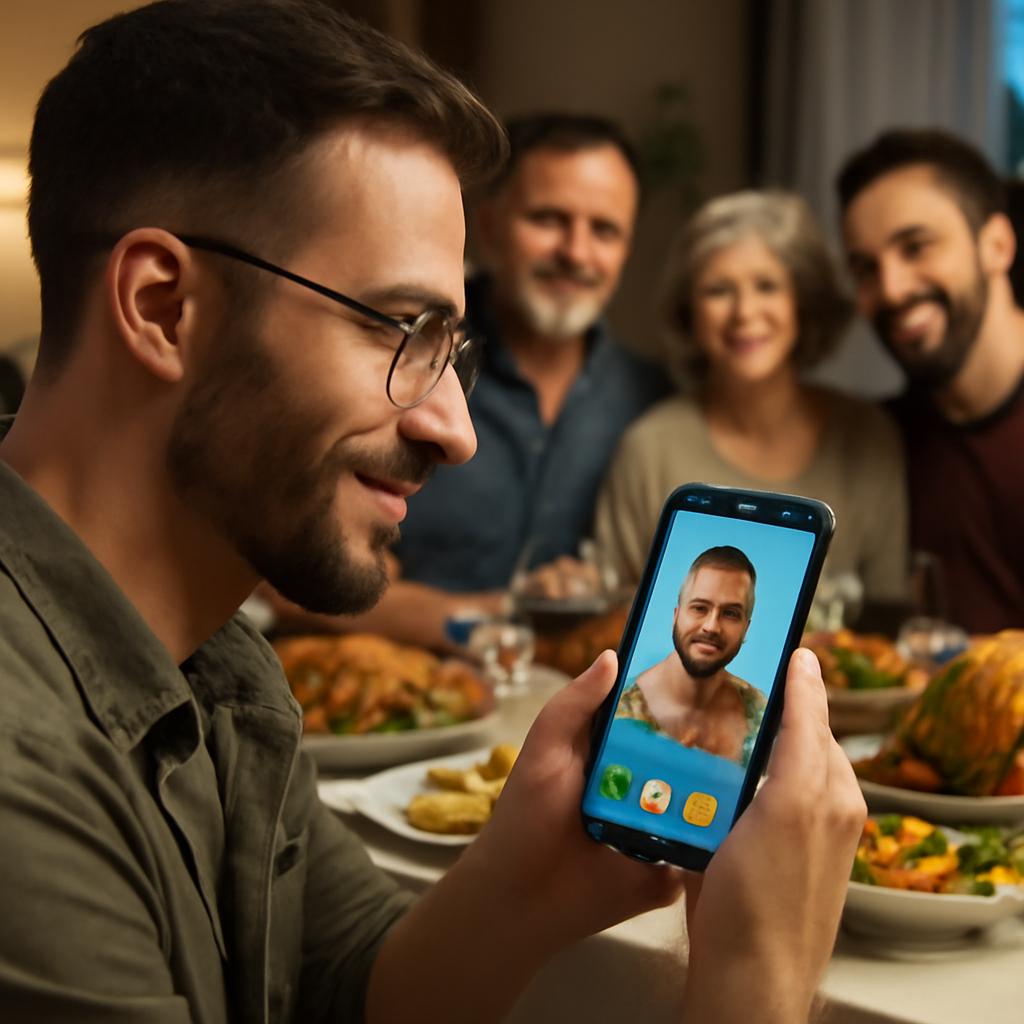 aplicativo amizade para reuniões familiares