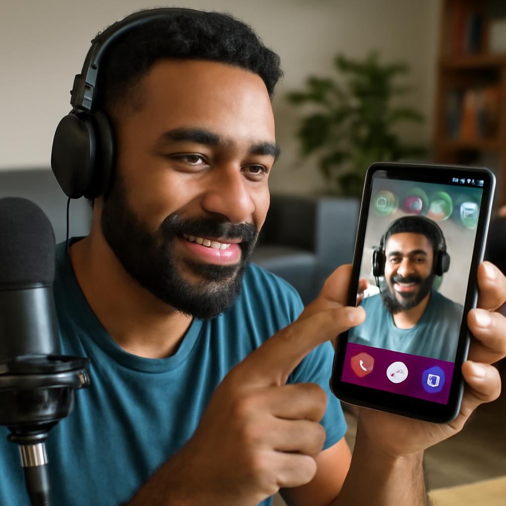 aplicativo amizade para podcasters