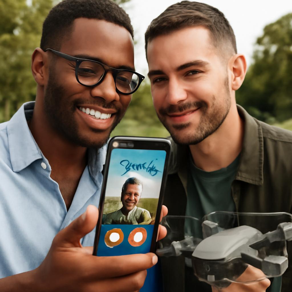 aplicativo amizade para pilotos de drone