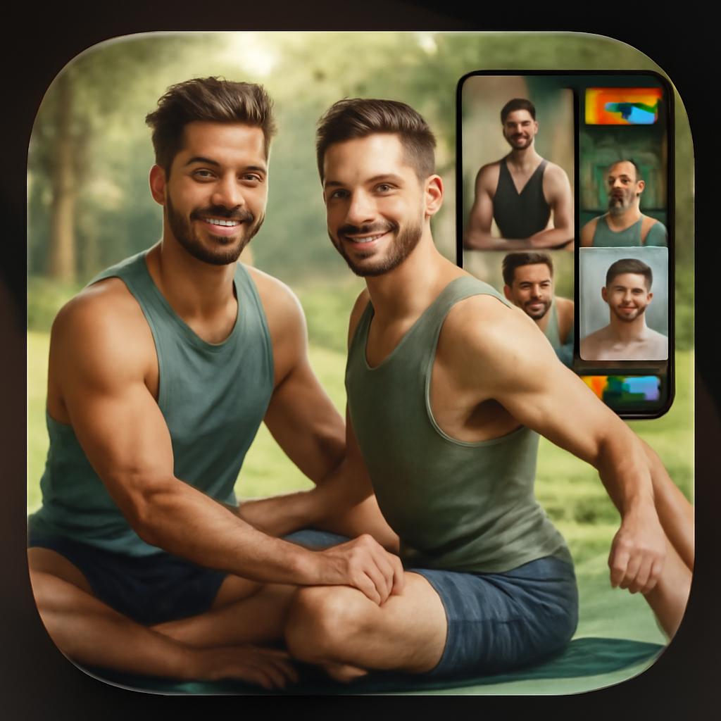 app amizade para praticantes de yoga