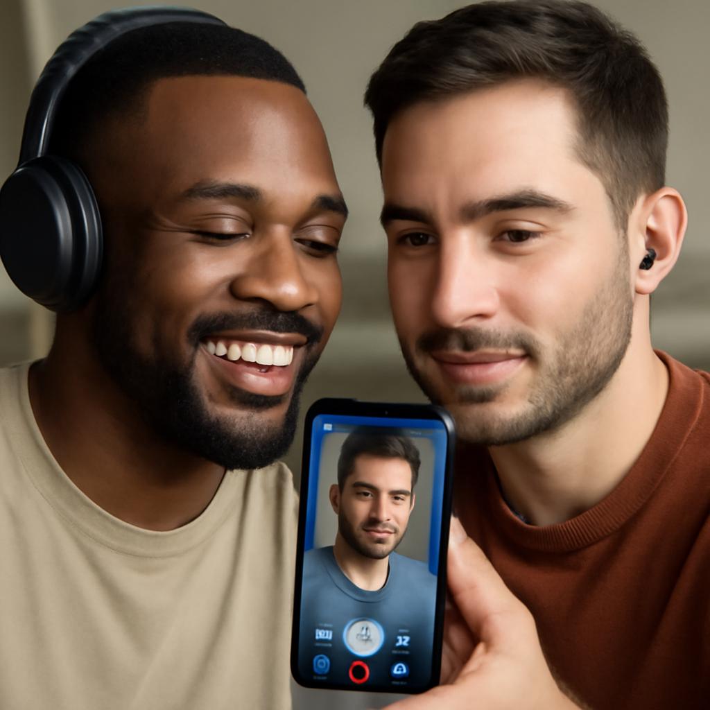 aplicativo amizade para conversas via áudio