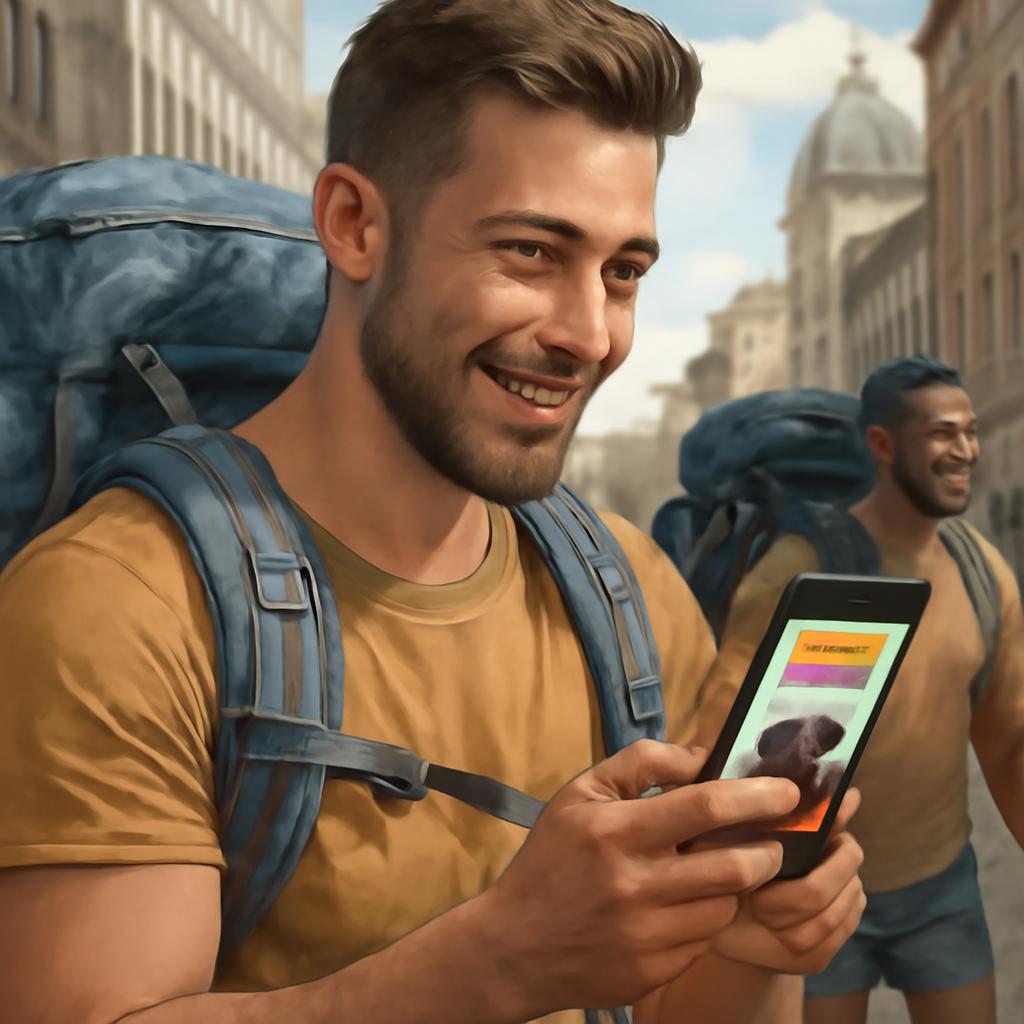 aplicativo amizade para viagens de mochilão