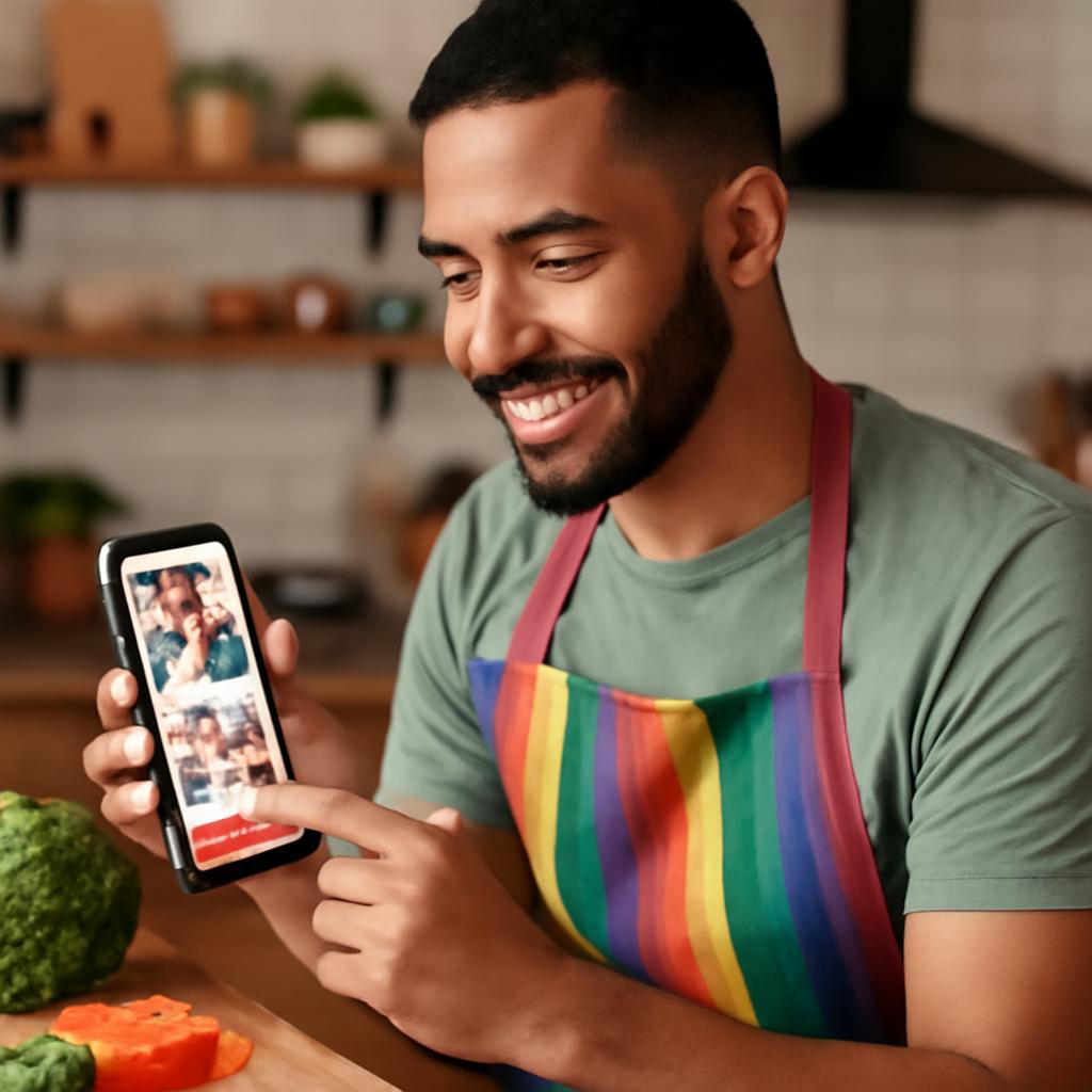 app amizade para culinária