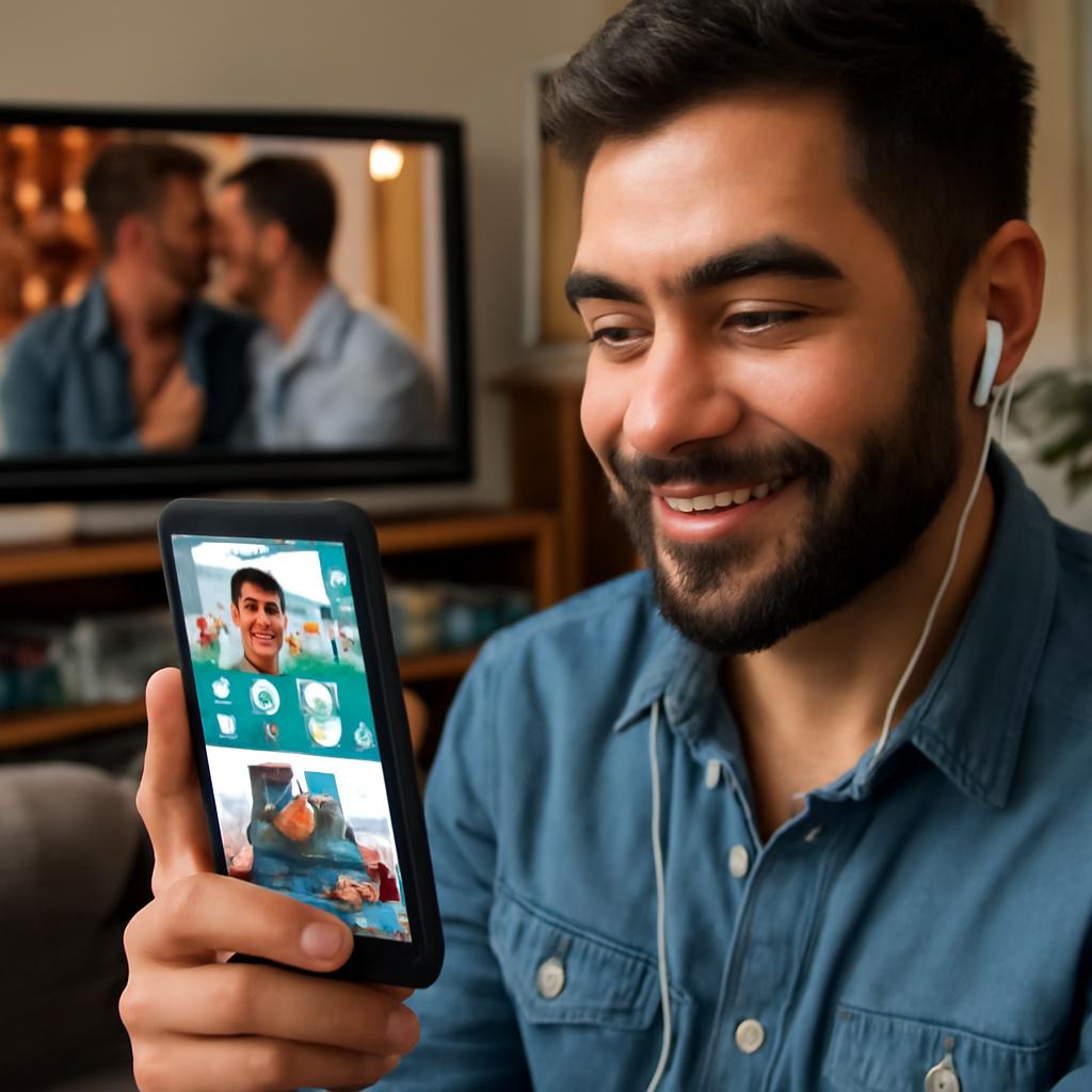 app amizade para fãs de séries