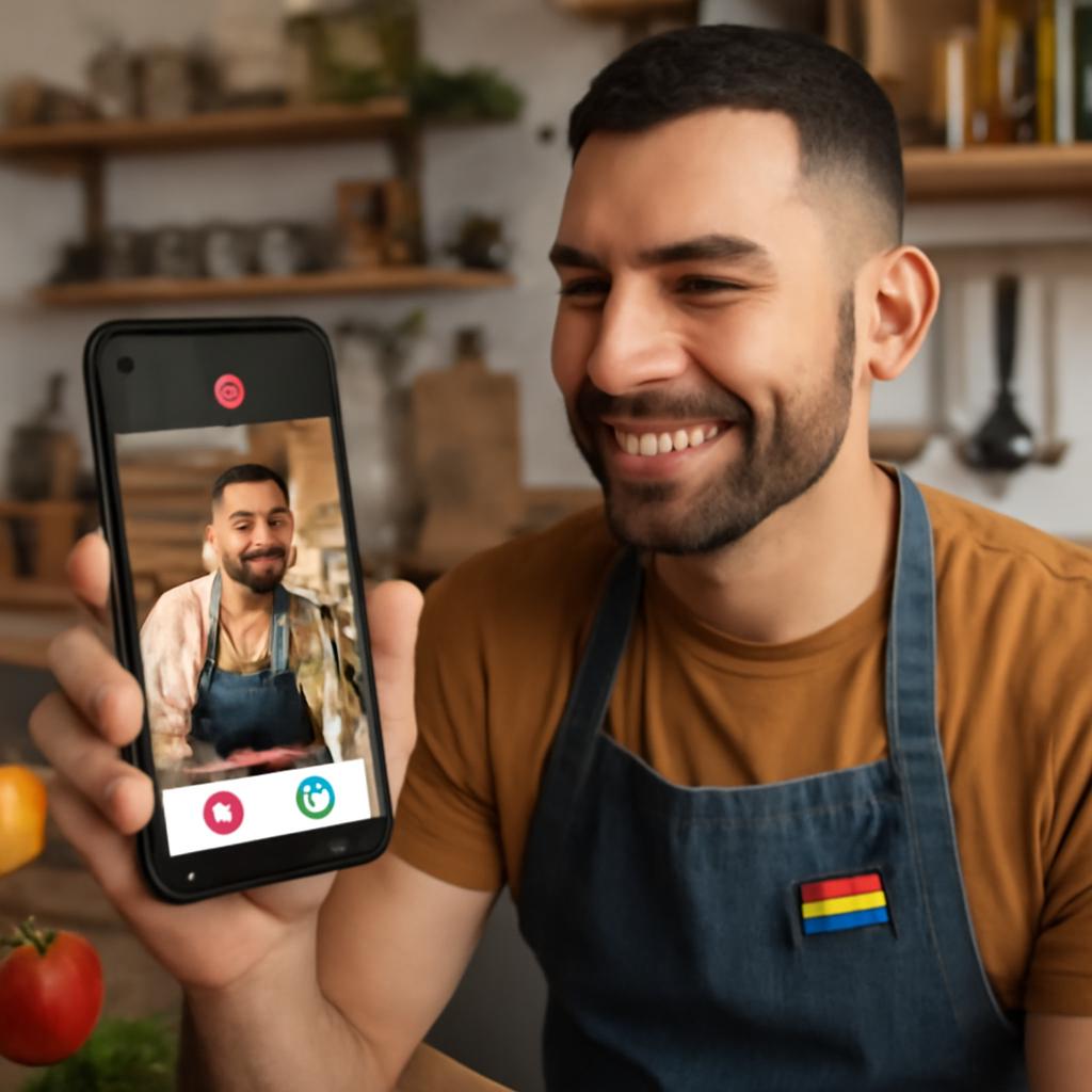 aplicativo amizade para cozinheiros