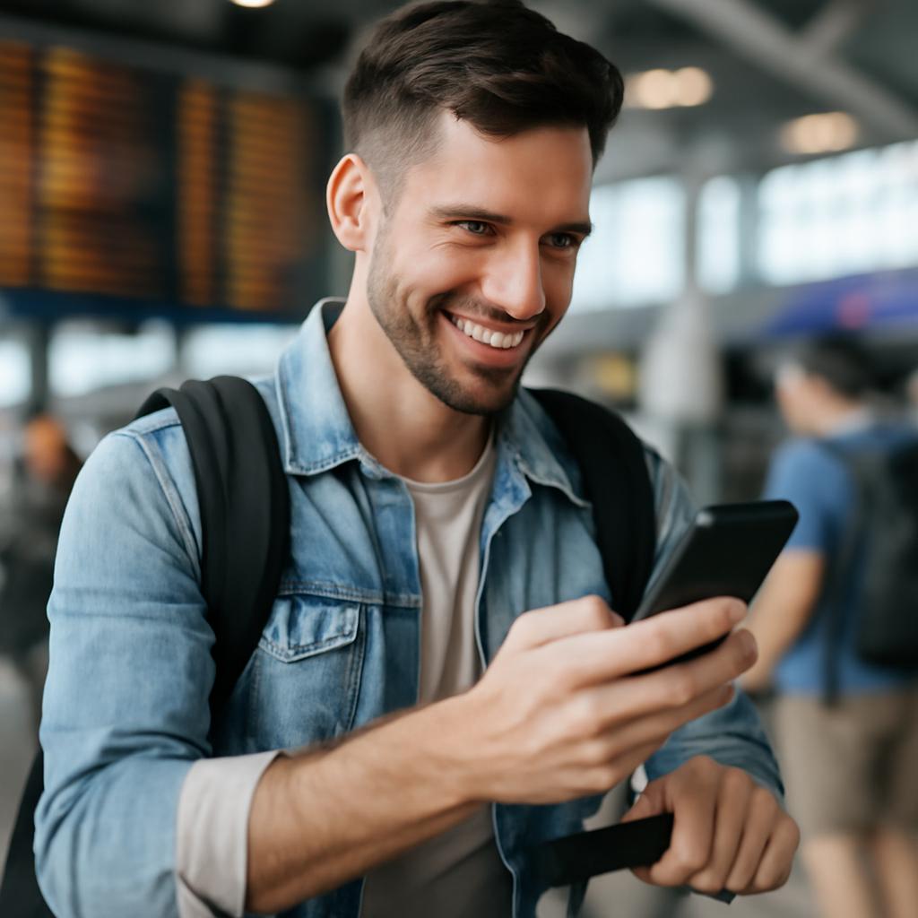 aplicativo amizade para viajantes frequentes