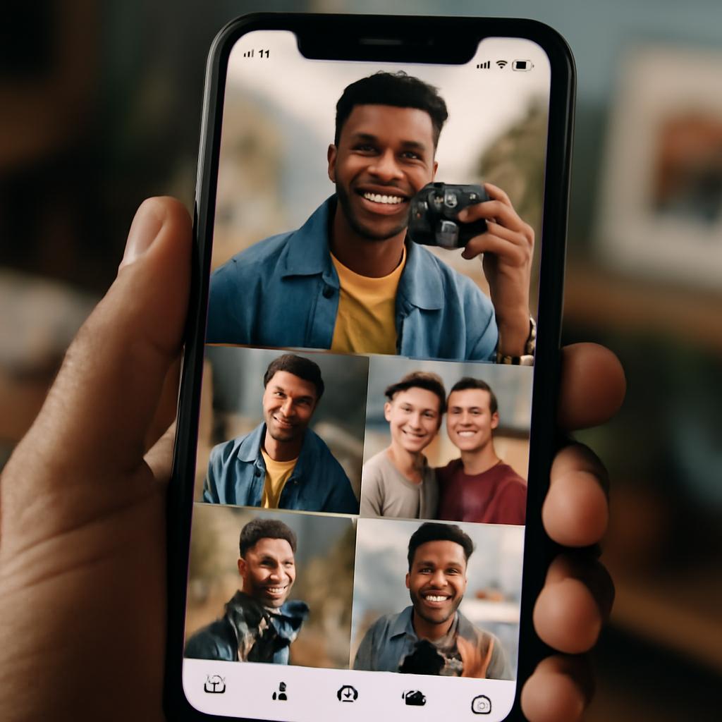 aplicativo amizade para entusiastas de fotografia
