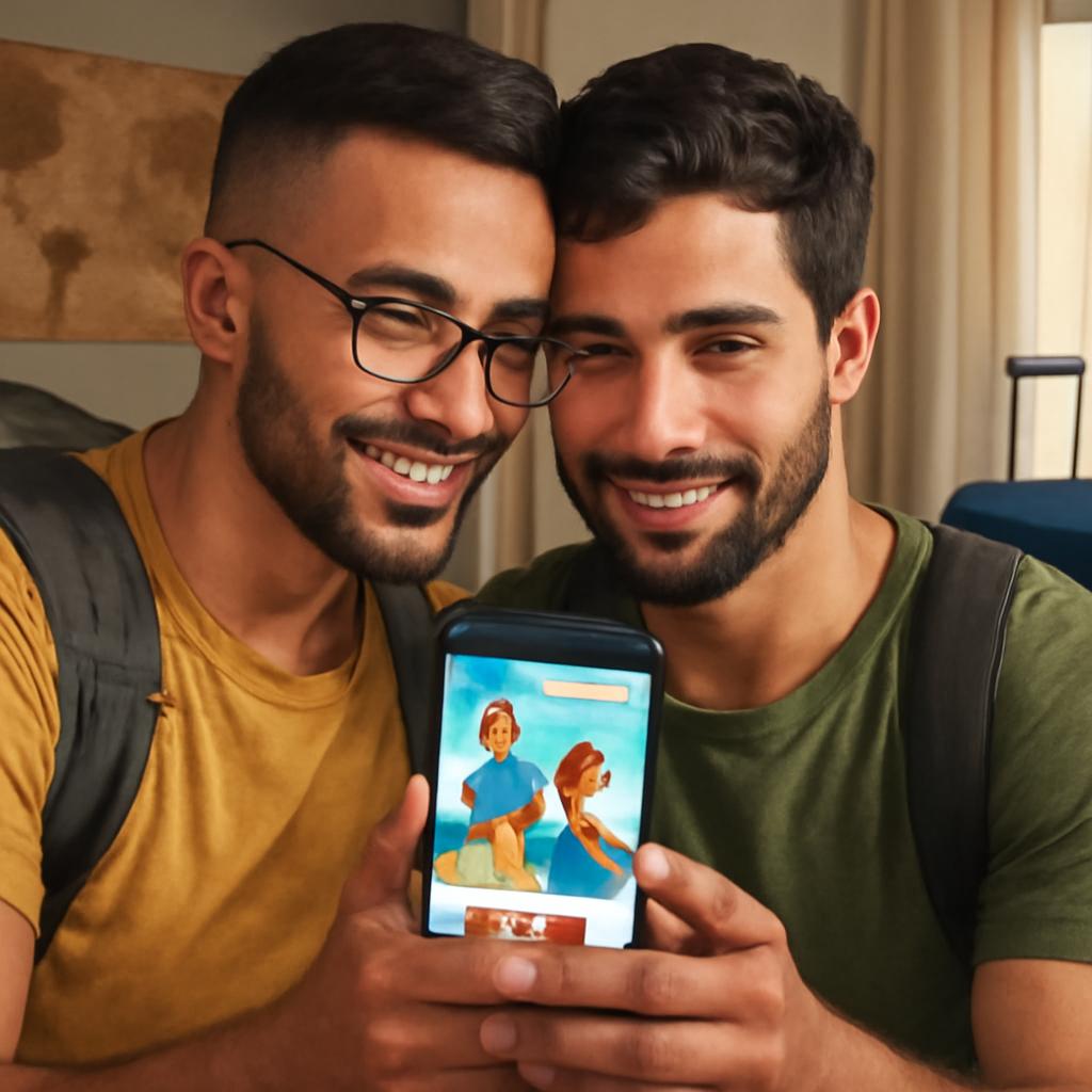 app amizade para casais viajantes