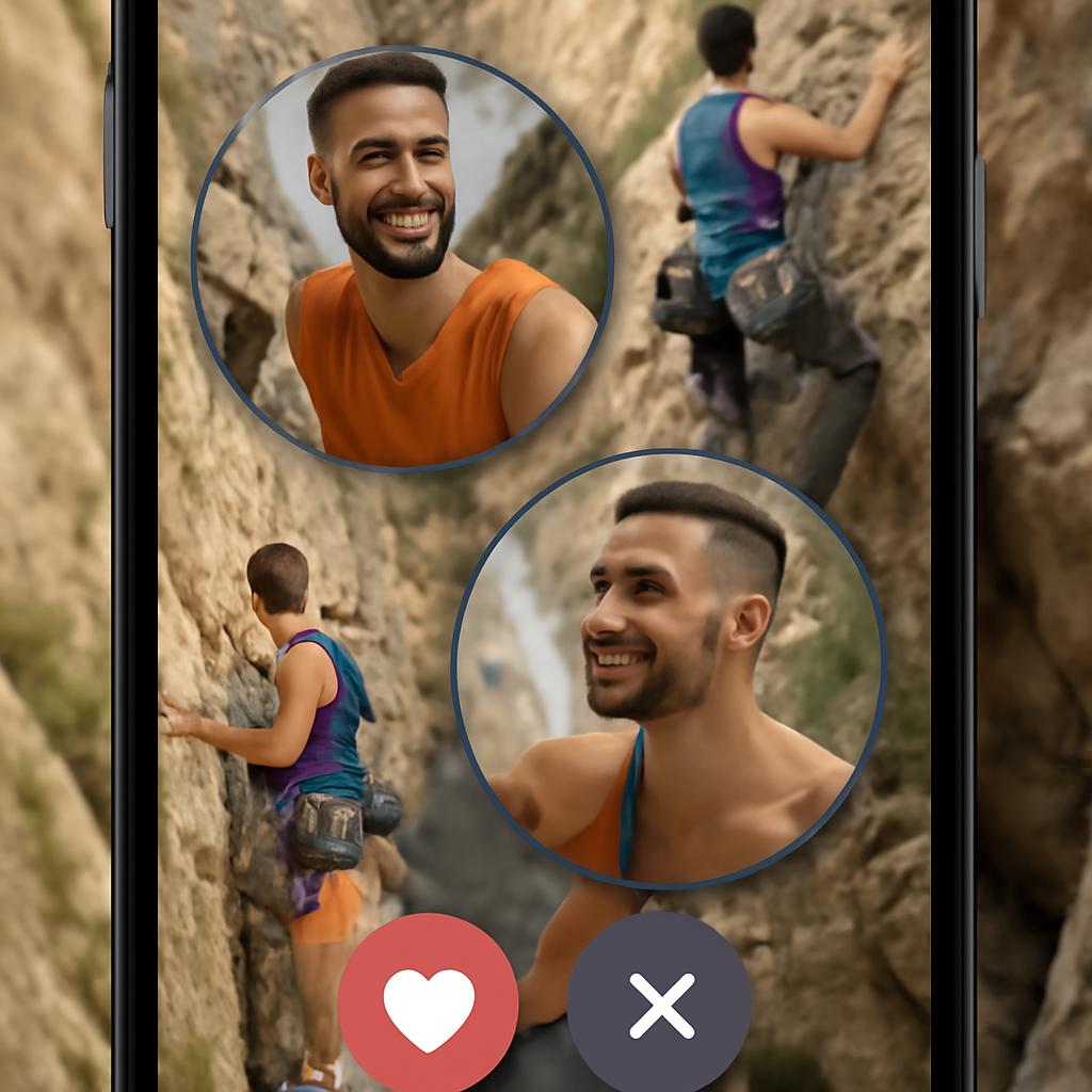 aplicativo amizade para praticantes de escalada