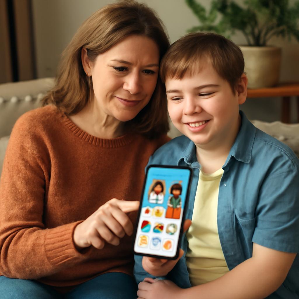 aplicativo amizade para mães de filhos especiais