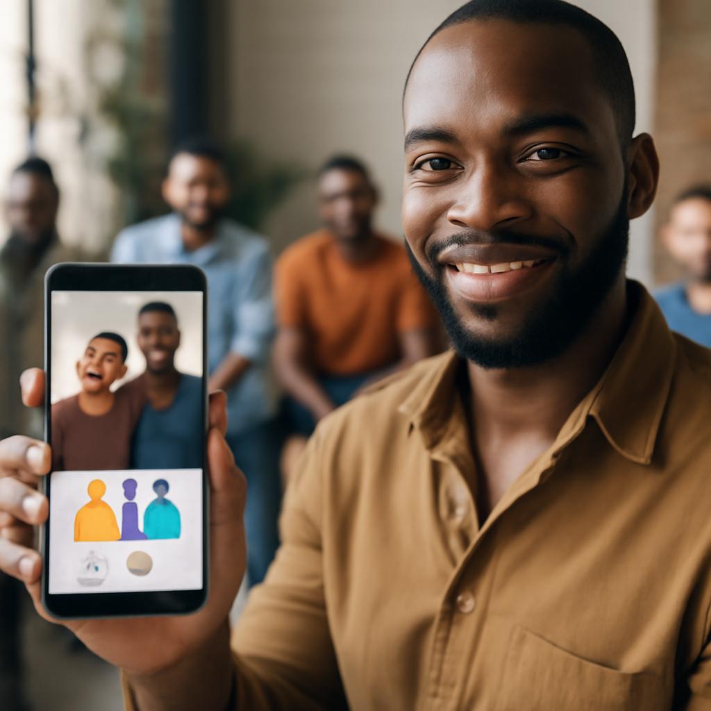 aplicativo amizade para facilitadores de grupos