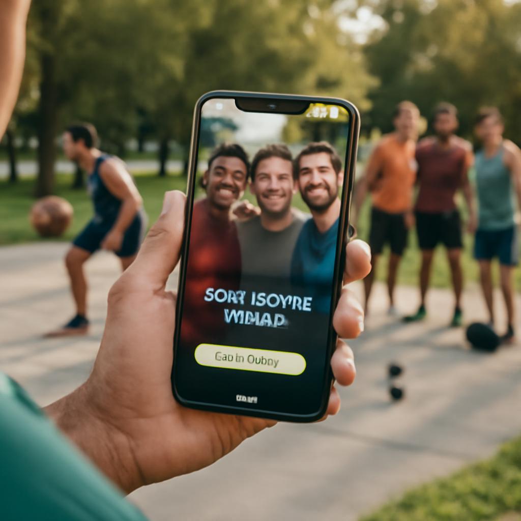 aplicativo amizade para praticar esportes em grupo