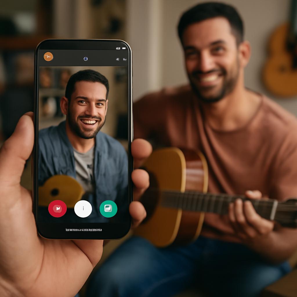 app amizade para músicos amadores
