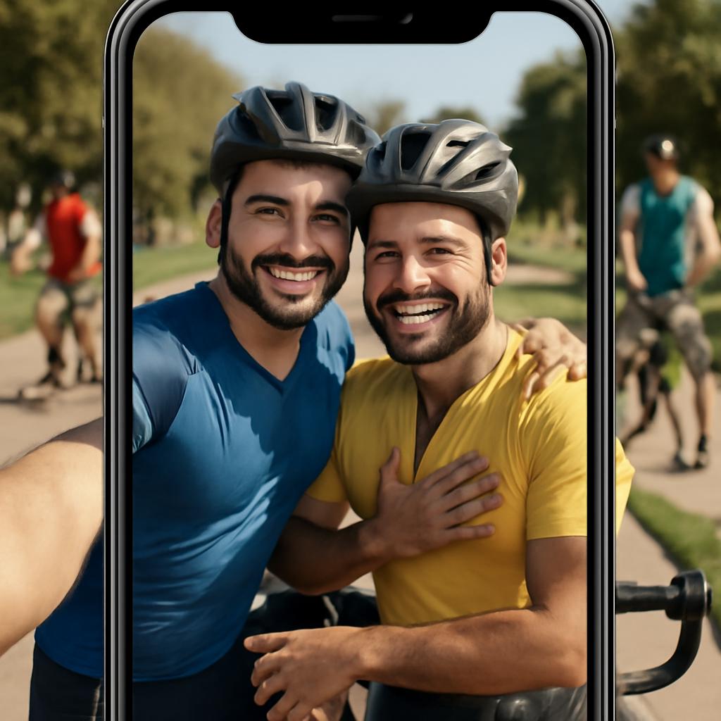 app amizade para praticantes de ciclismo