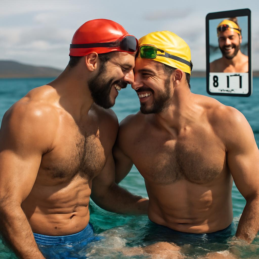 app amizade para praticantes de maratona aquática