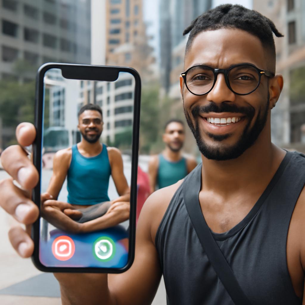 app amizade para praticantes de yoga urbano