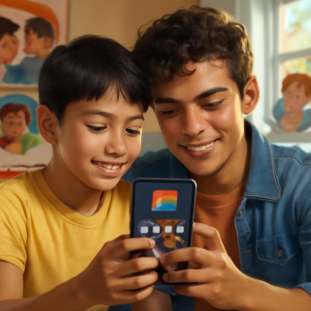 app amizade para crianças e adolescentes