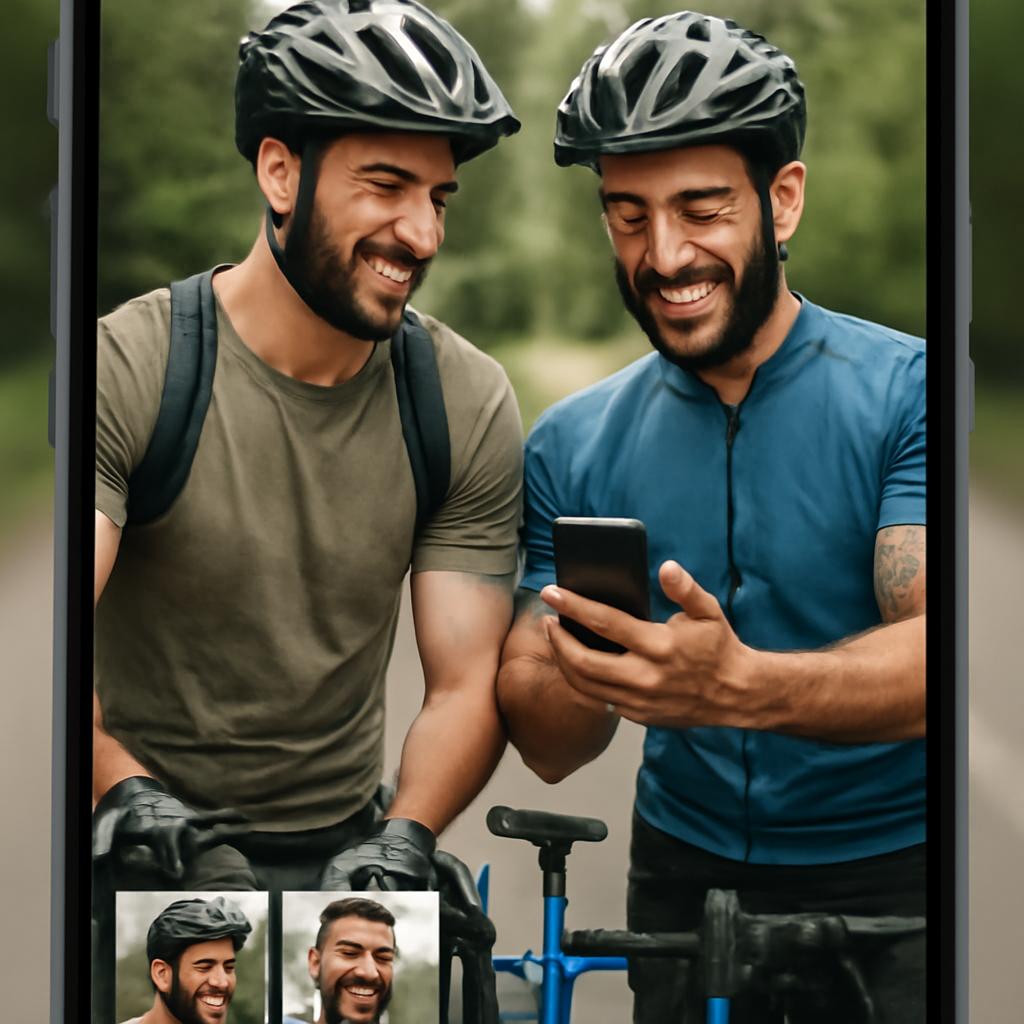 app amizade para cicloturistas