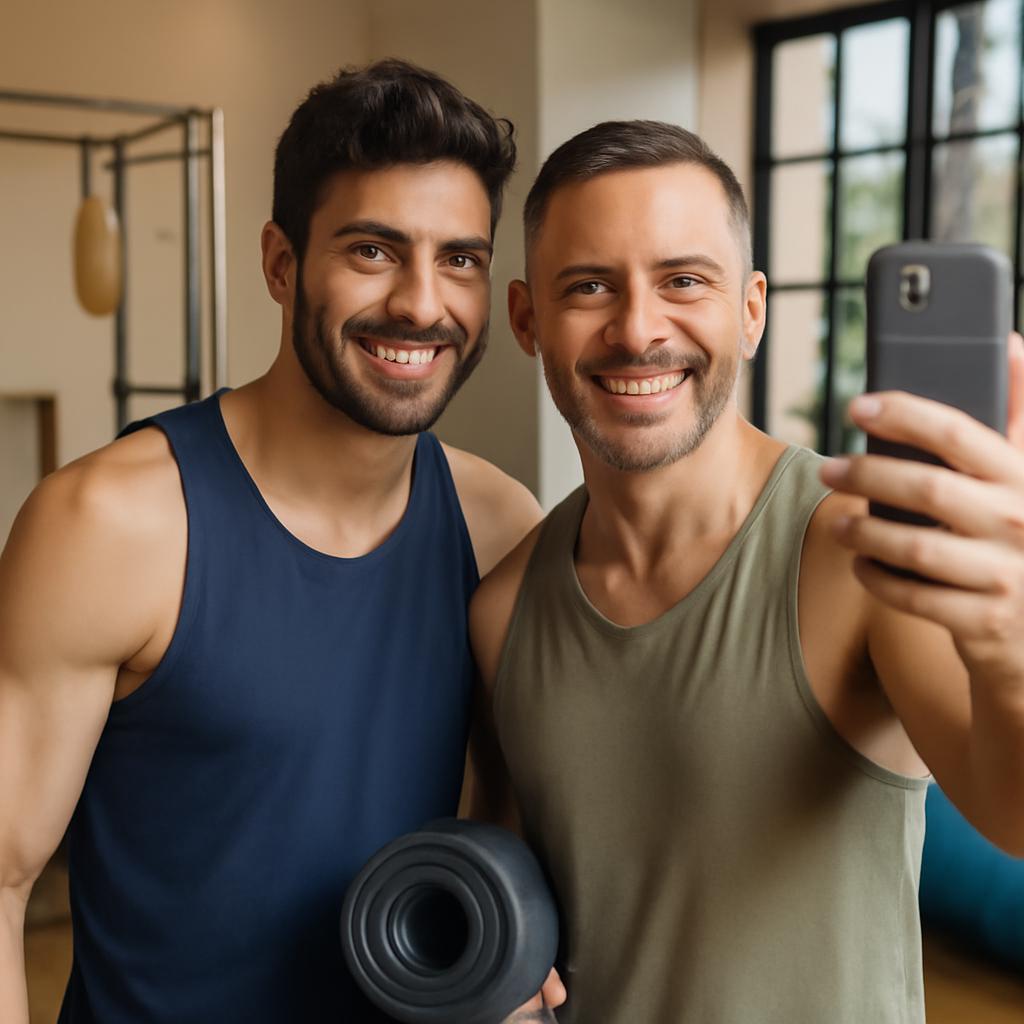 app amizade para praticantes de pilates