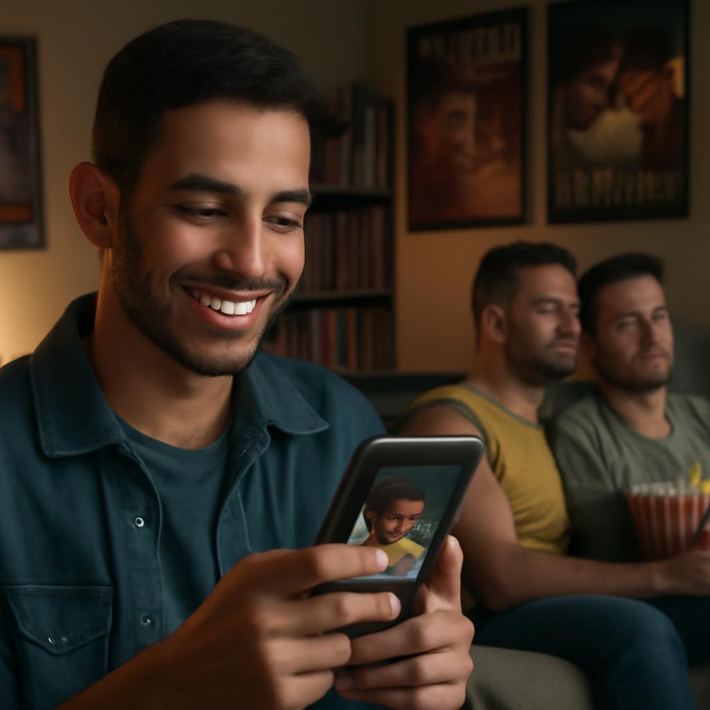 app amizade para quem gosta de cinema alternativo