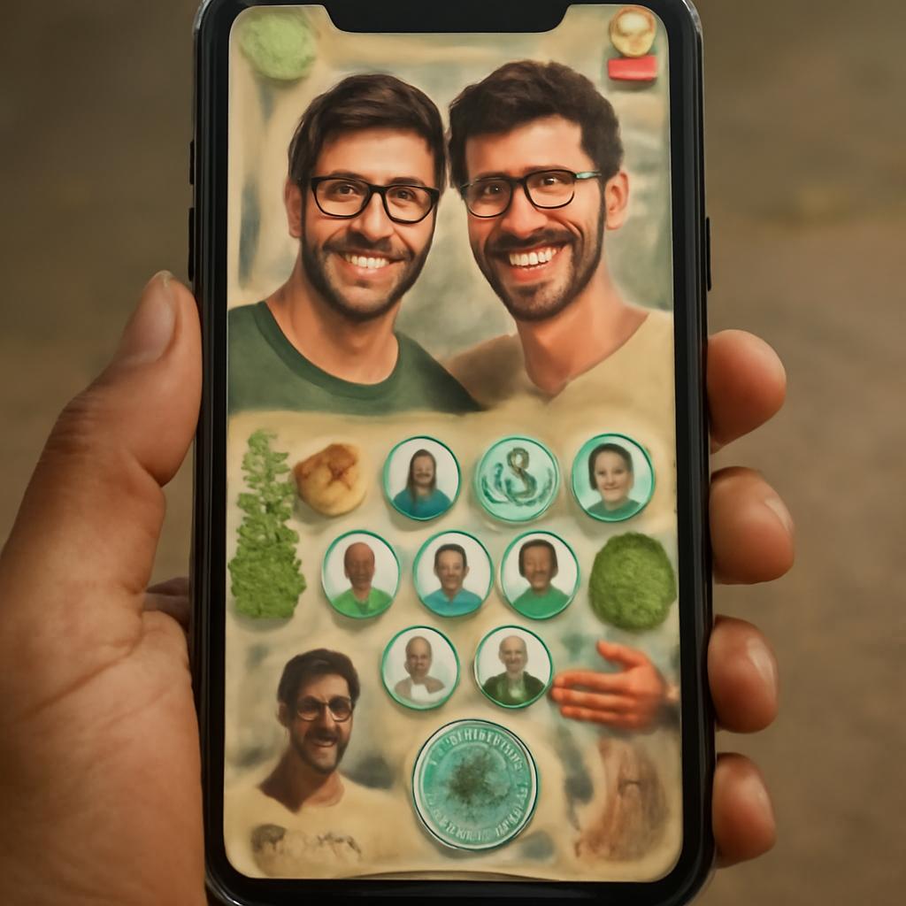 app amizade para estudantes de biologia