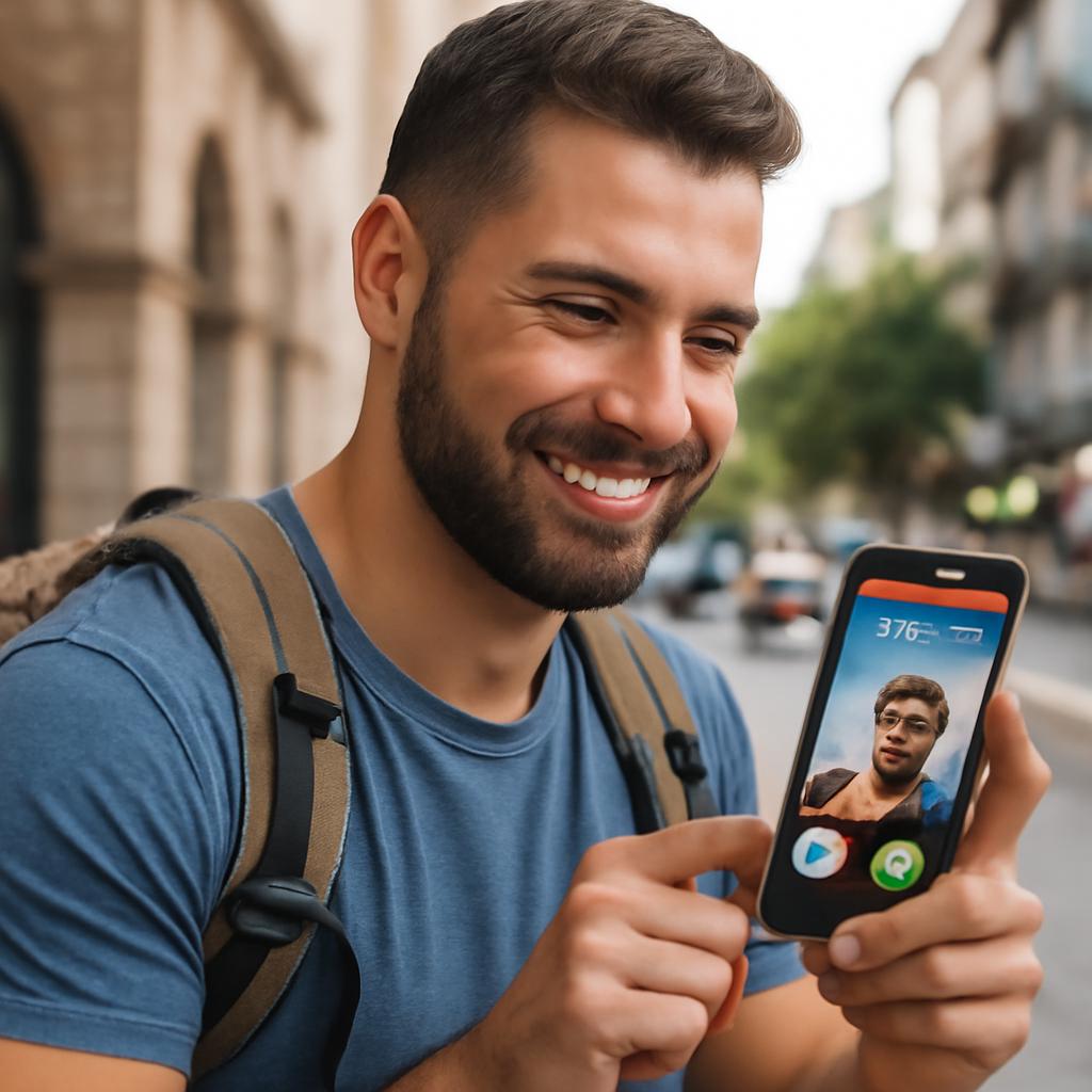 app amizade para viajantes solitários