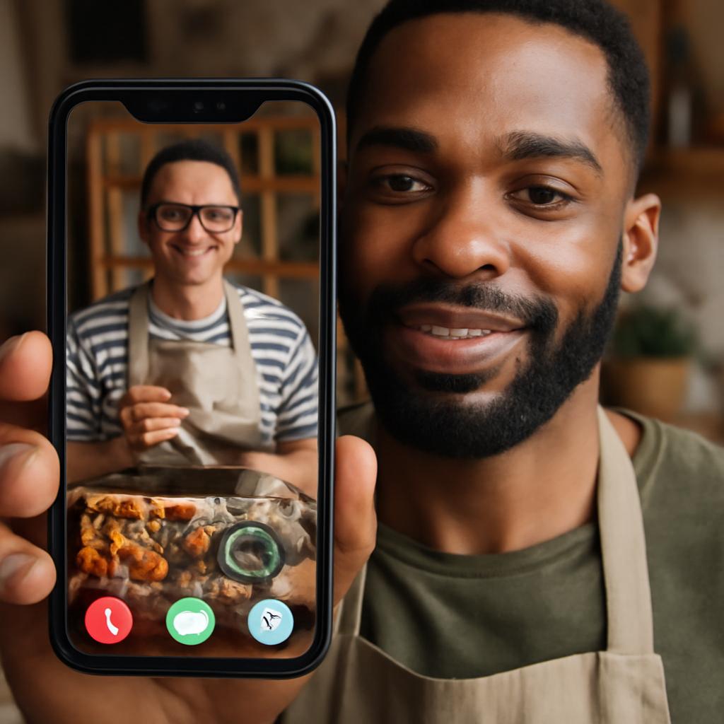 app amizade para quem aprecia artes culinárias