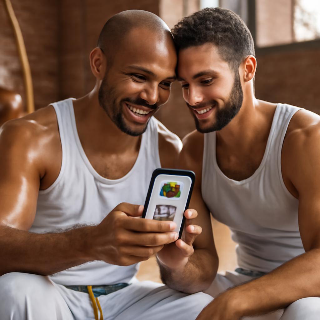 app amizade para praticantes de capoeira
