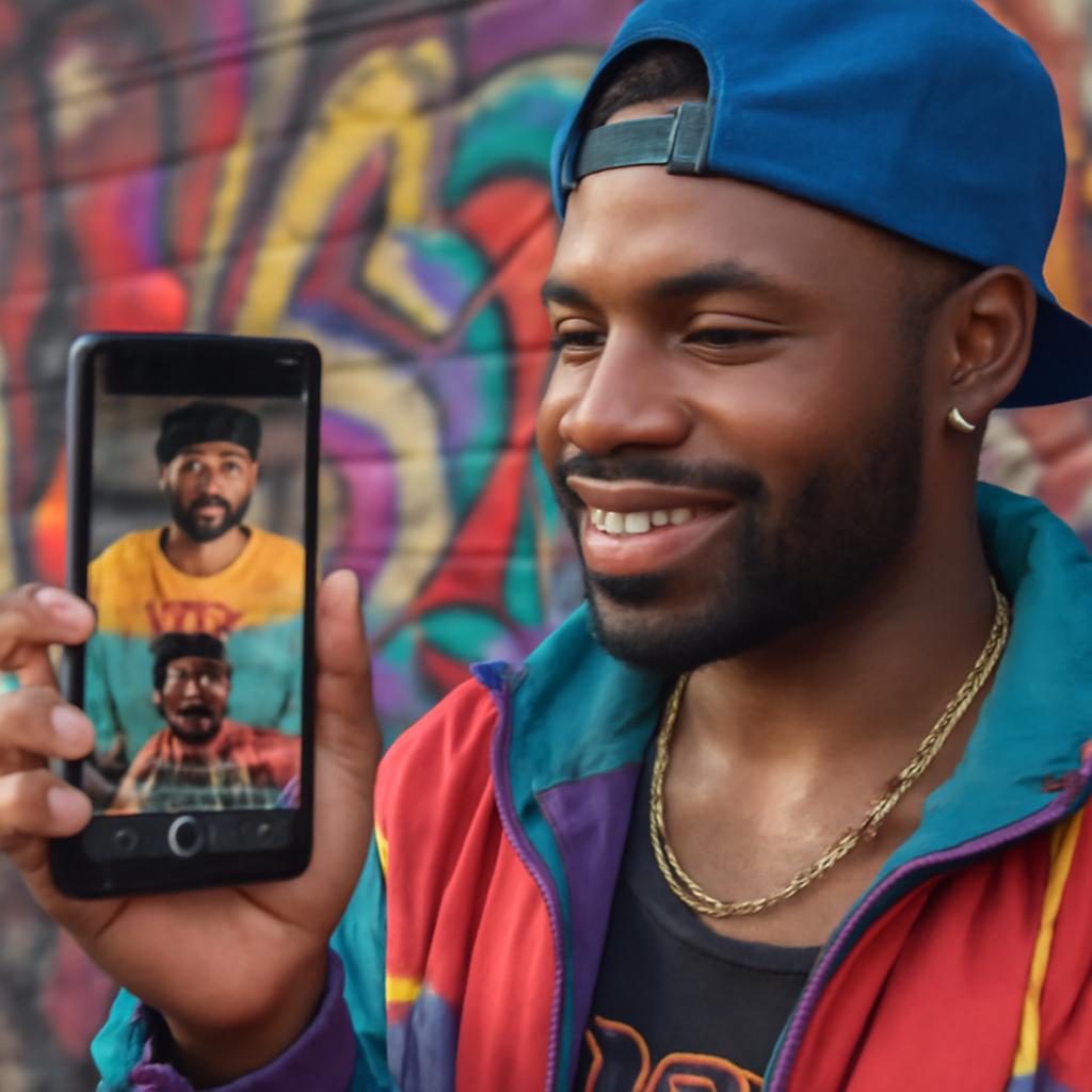 Aplicativo amizade para fãs de cultura hip hop