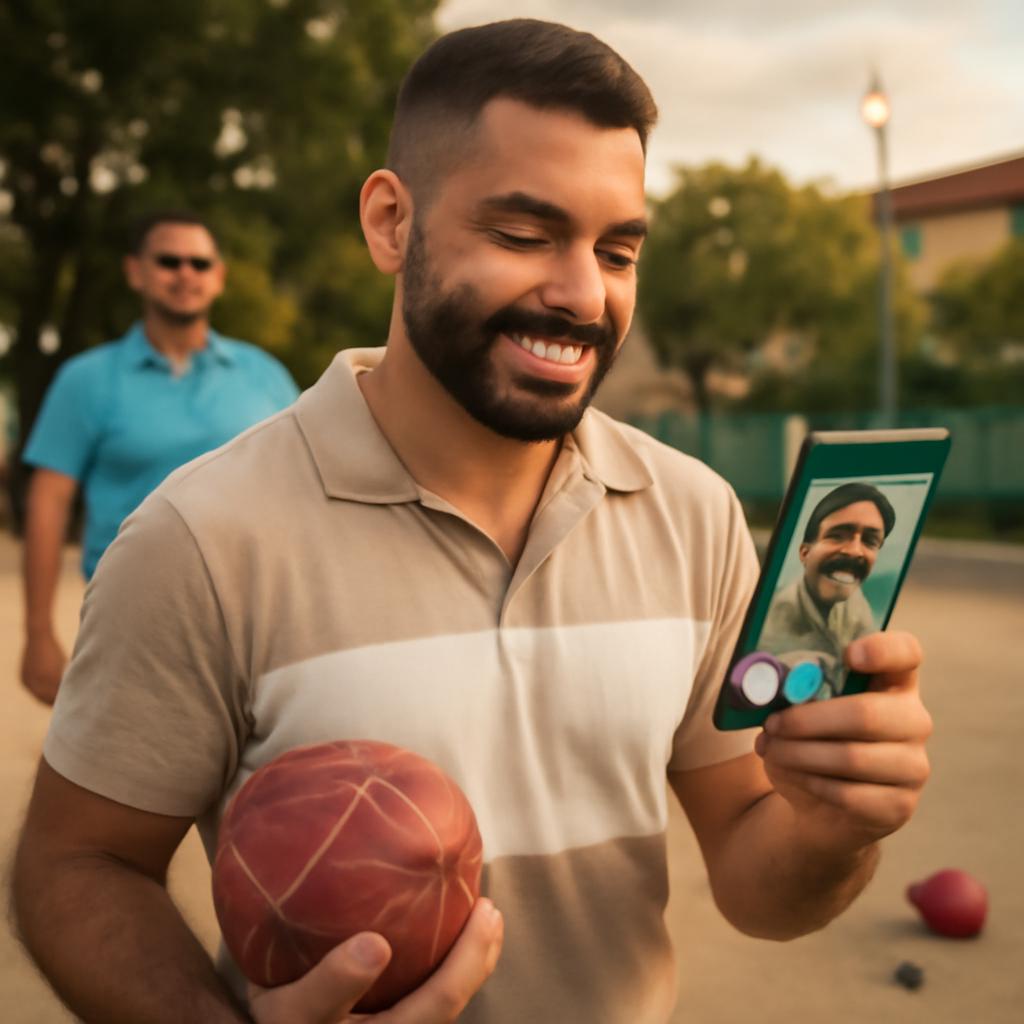 app amizade para praticantes de bocha