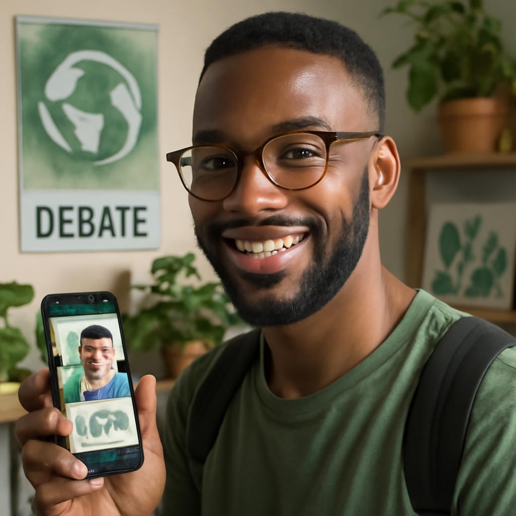 app amizade para quem gosta de debates ambientais