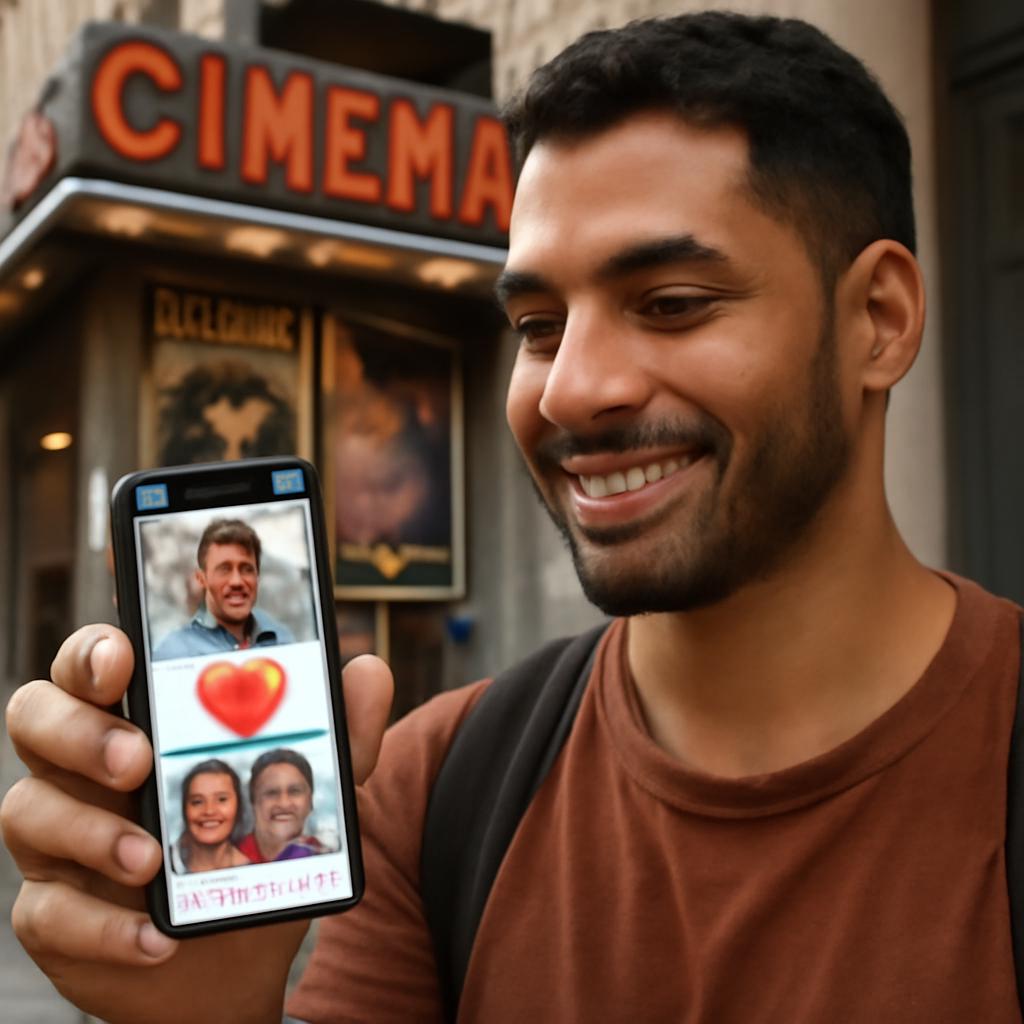 aplicativo amizade para fãs de cinema nacional