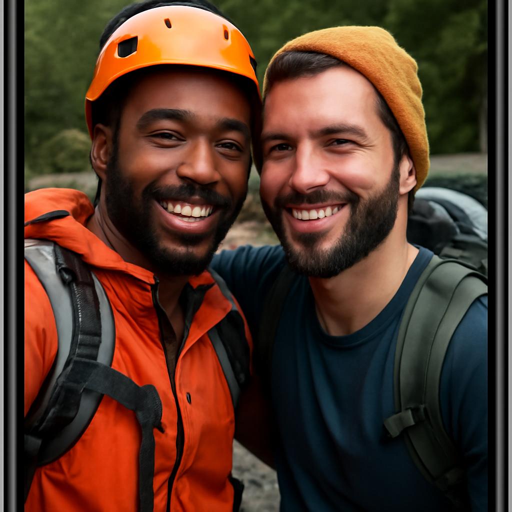 app amizade para amantes de esportes de aventura na natureza